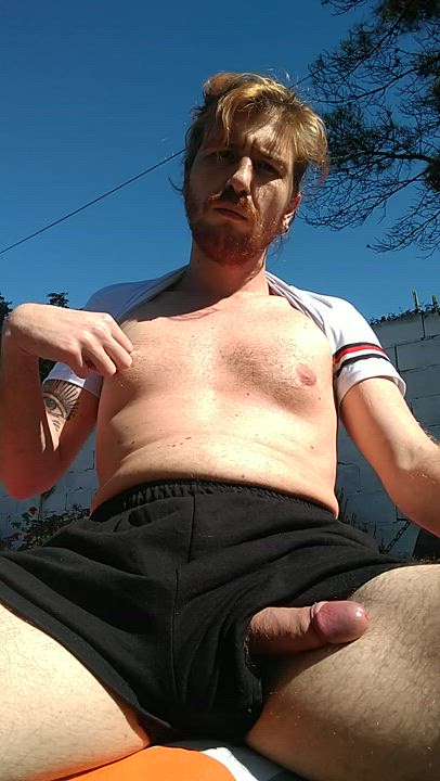 Cock Milking Dad Gay gif