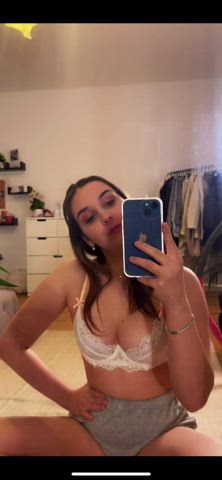 First time showing my boobs, I hope at least one person likes it ?