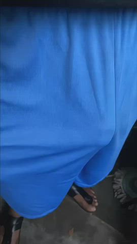 BBC Exhibitionist Outdoor Shorts gif