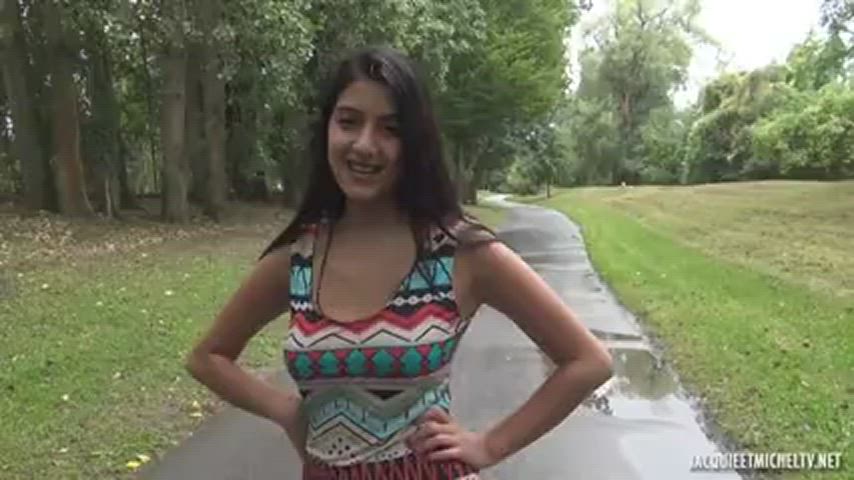 Anna, 19, the age difference excites Man a lot...