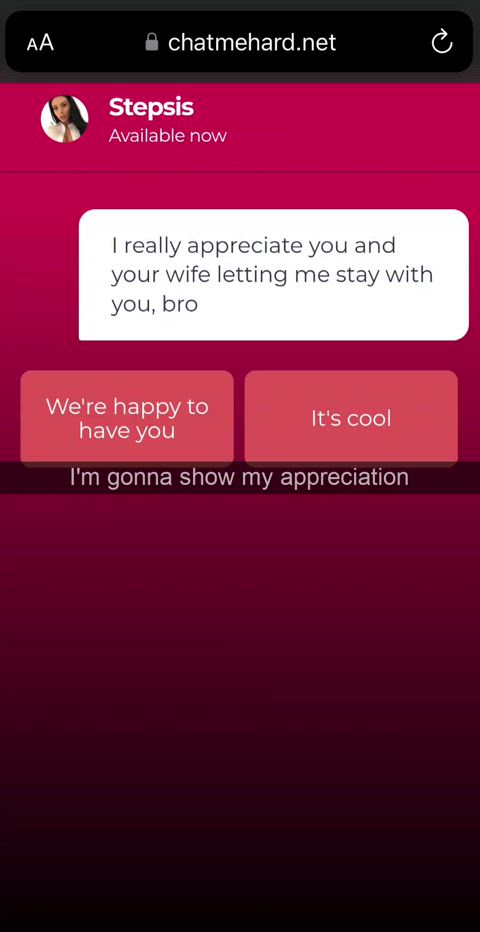 I'll be thanking him all fucking day