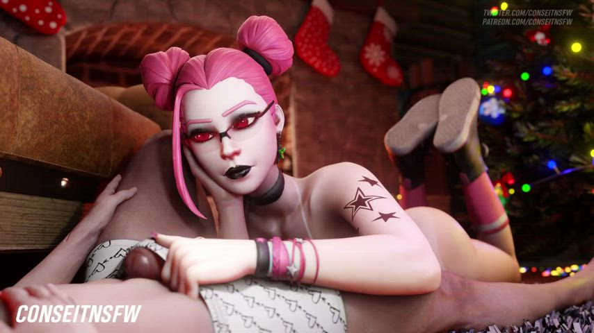 3d animation ass clapping blowjob bouncing tits christmas facial goth pigtails small