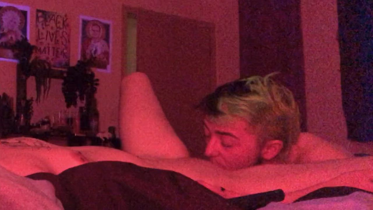 Sucking my good boy’s dick