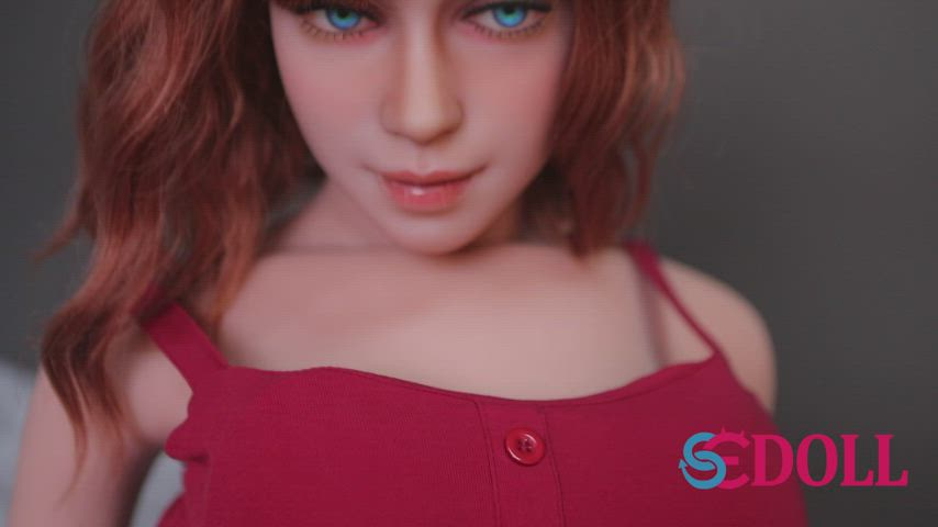 Big Ass Blue Eyes Redhead gif