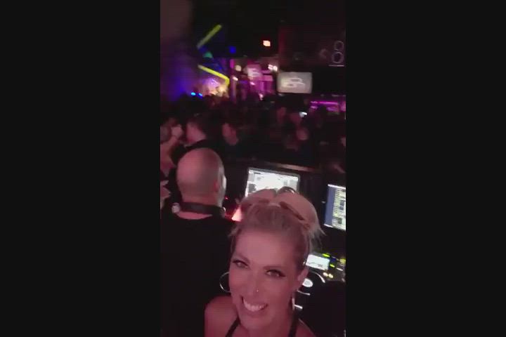 Flashing Big Tits