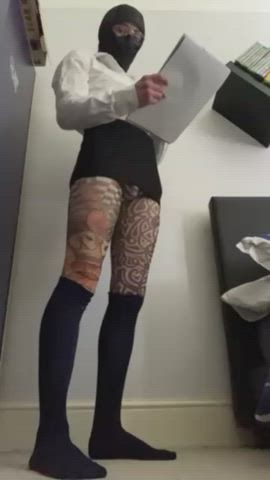 crossdressing femboy sissy gif