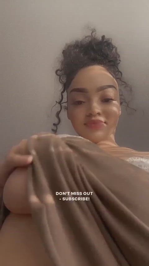 latina nipples selfie gif
