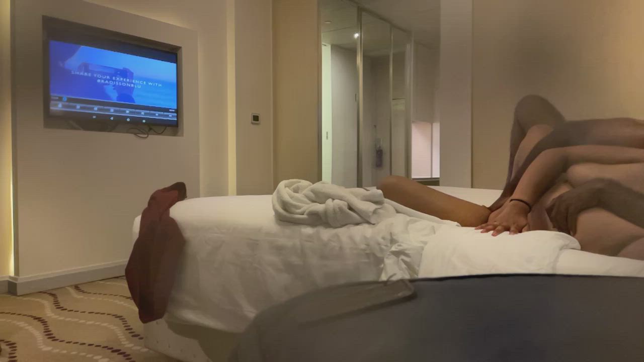 Spooning anf fingering together.. Do watch it with the Sound ON.. direct red gif