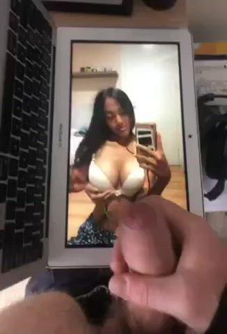 cum on my girlfriend