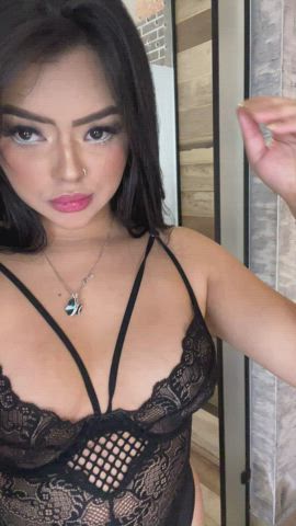 big tits blonde boobs gif