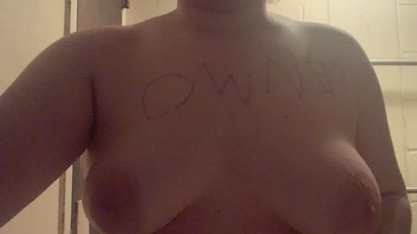 Solo Submissive Tits gif
