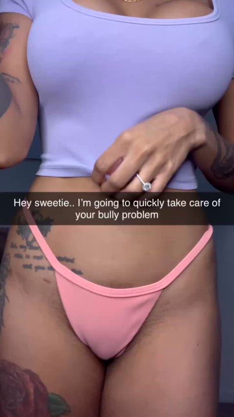 All your could do was watch on as your Mom was used like a fucktoy by your bully