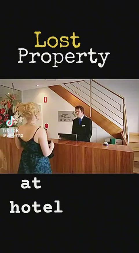 blonde caption dildo funny porn hotel milf non-nude sfw sex toy tiktok gif