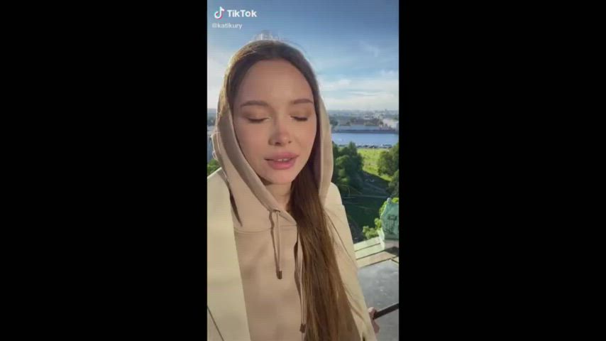 Amateur Blonde Cumshot Facial Hardcore Homemade Pornstar TikTok gif