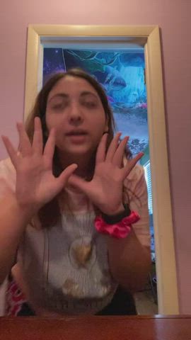 BBW Big Tits Latina Teen gif