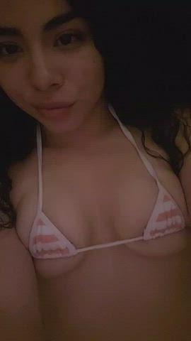 Come take a closer look at my bikini ~
