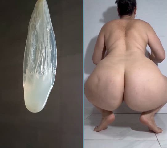 ass big ass booty condom cum cumshot pawg twerking r/splitscreenedits big-asses money-shots