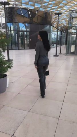 ass big ass booty brunette latina pawg thick gif