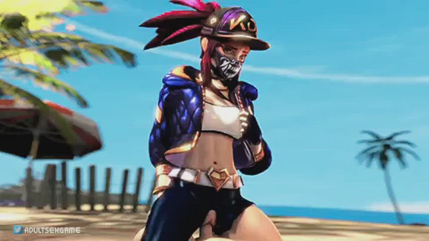 Akali cowgirl (sfm funtime) [League of Legends]