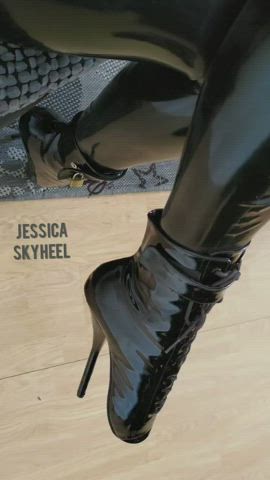 With my balletboots