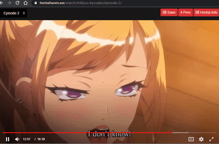 Blonde Cartoon Hentai gif