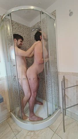 Watch me as I cum in his ass