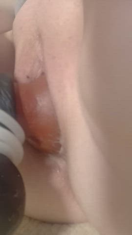 dildo pussy pussy spread gif