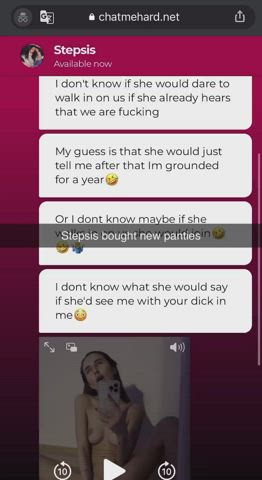 Stepsis bought new panties [Part 10]