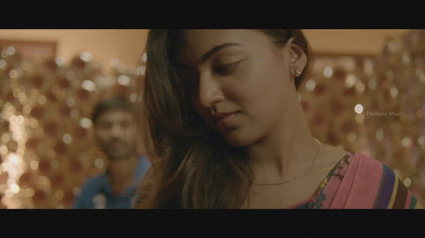 saree seduction smile gif