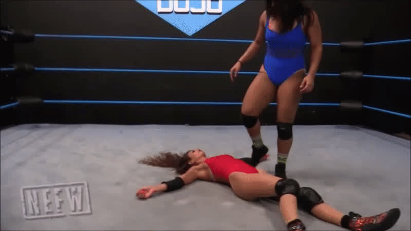 brunette white girl wrestling gif