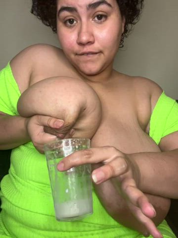 Nothing like a fresh cup of milk