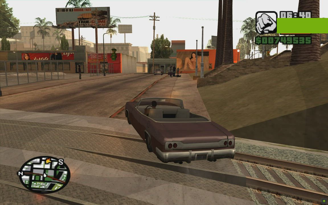 Spreading Poster in GTA San Andreas