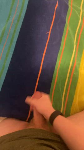 amateur cumshot masturbating gif