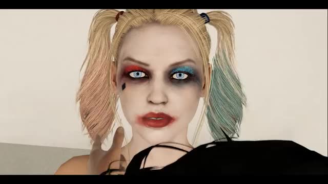 411001 - 3D Animated Batman DC Comics Harley Quinn Nick Sound Source Filmmaker donkboy