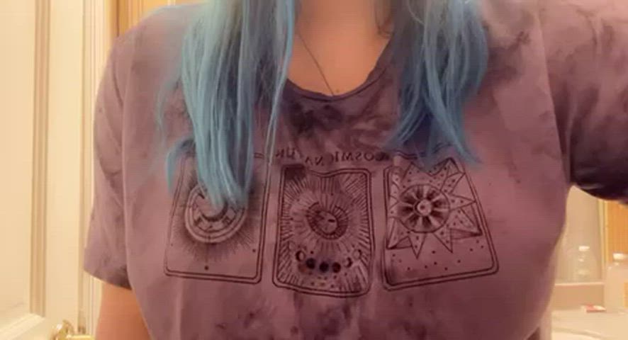 OC It’s crazy how much a tshirt can hide… did I surprise you?