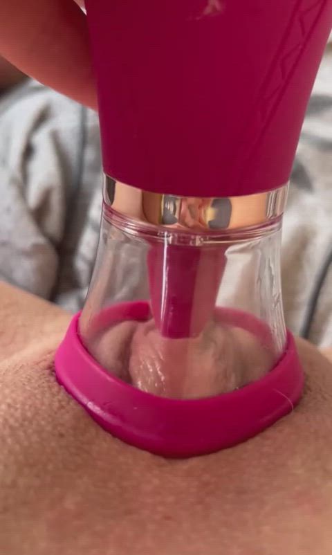 ....masturbation with a suction toy