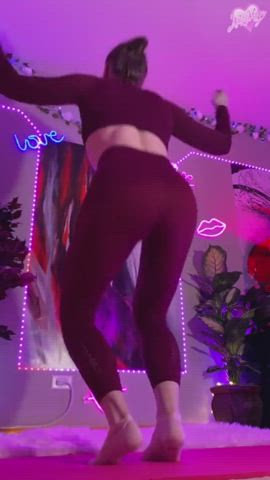 cute femboy strip striptease trans gif