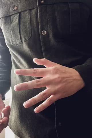 I like to stack those three rings