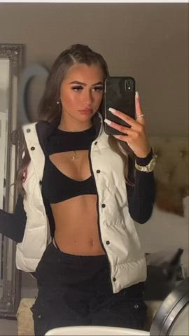 Amateur Bikini Tits gif