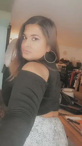 Ass Cum Fuck Machine Indian MILF Swallowing Tits Twerking gif