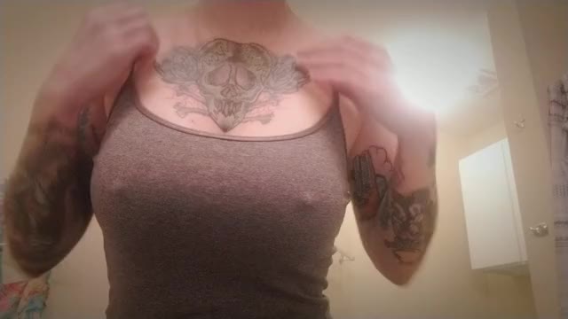Tank tops and boobs
