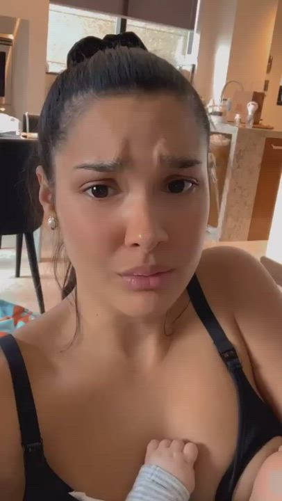 Australian Breastfeeding Selfie gif