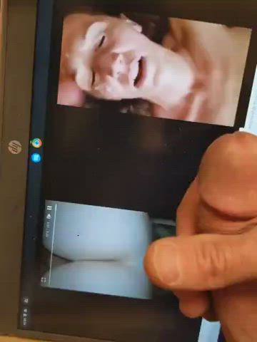 cumshot tribute wife gif