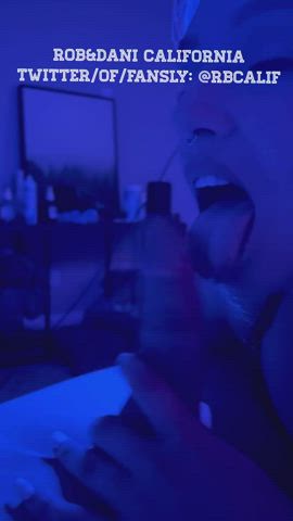 Blonde Blowjob Cockslap Cum Cum In Mouth Cum Swallow Oral Tongue Fetish gif