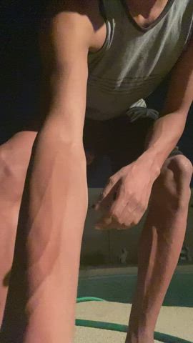 BBC Jerk Off Solo gif