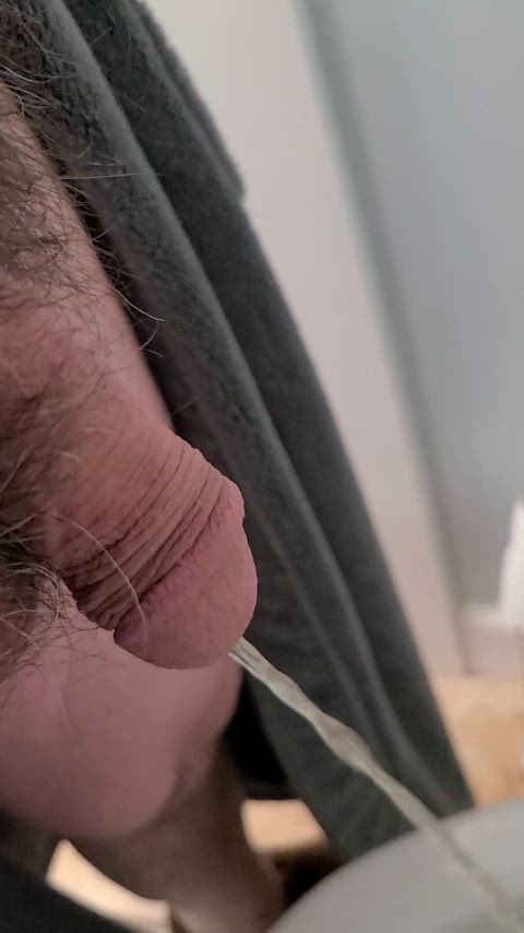 pissing small dick fun male-pissing gif
