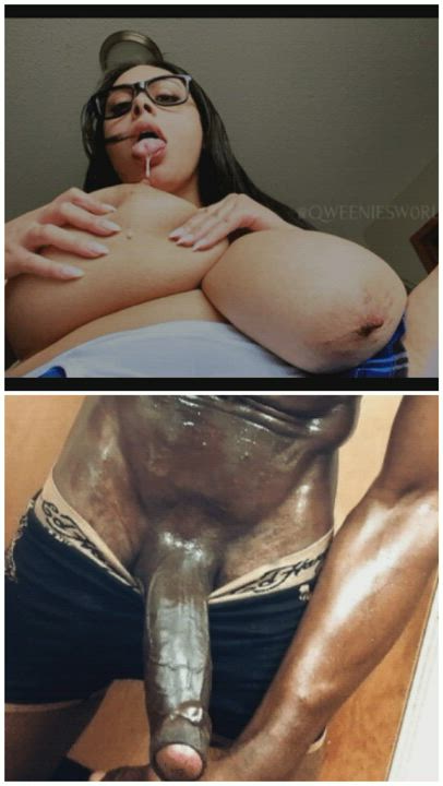 BBBW BBC BabeCock Big Dick Big Tits gif