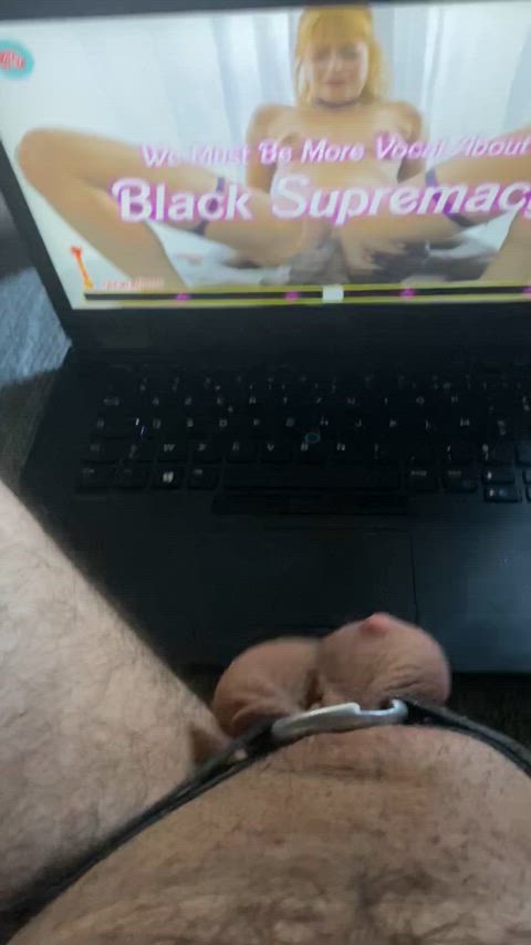 bbc ballbusting beta betaslave dildo humiliation little dick solo gif
