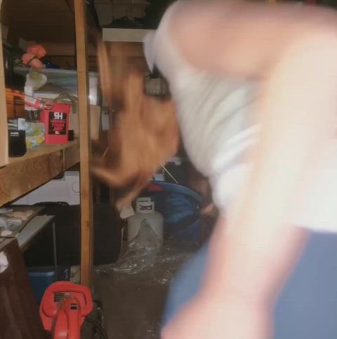 bdsm cute gagged hardcore panties petite redhead gif