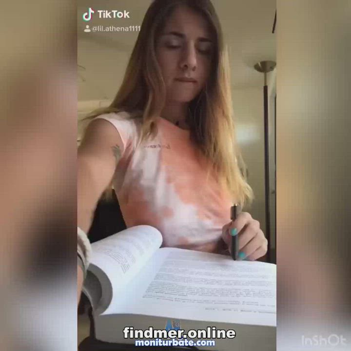 Ass Big Tits Blonde Canadian German Teen TikTok Tits USA gif
